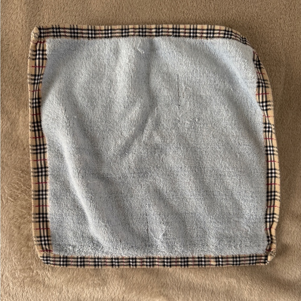 Burberry London Nova Check Trim Washcloth Towel